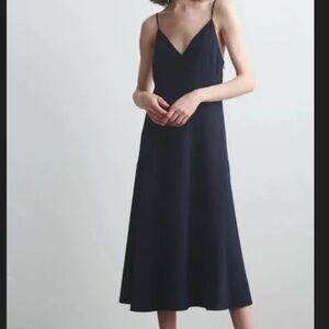 Thakoon Black Slip Dress New 8